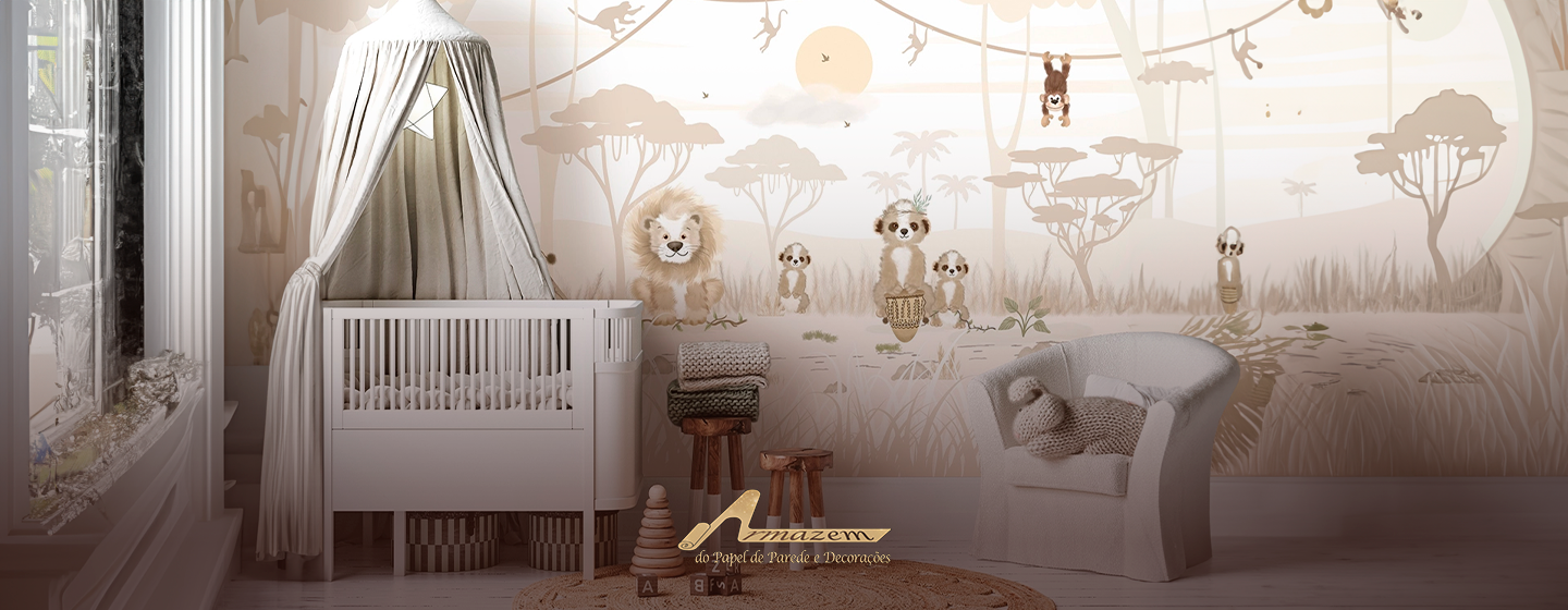 Papéis de parede para quartos infantis
