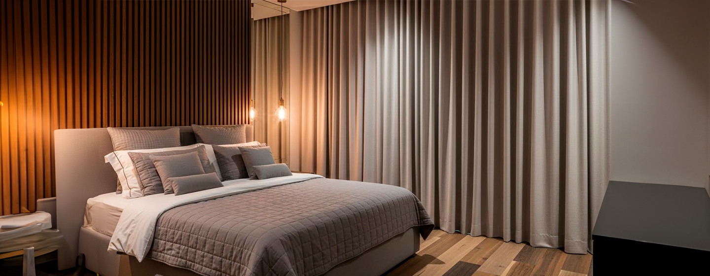 Cortinas e Persianas para Quarto para Aumento de Privacidade